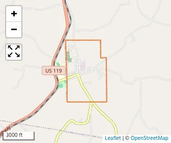 Area schools map